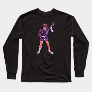 ANGUS YOUNG HIGH VOLTAGE Long Sleeve T-Shirt